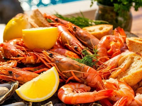 Seafood and caviar